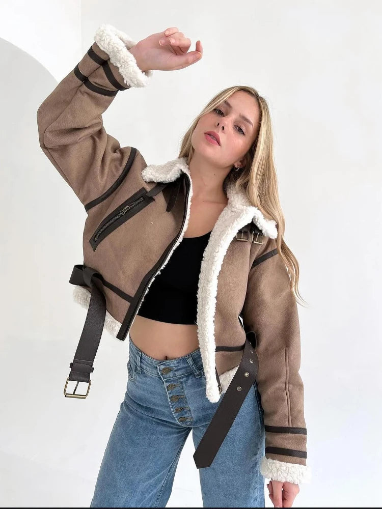 Shearling Aviator Jacket