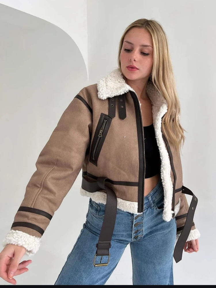 Shearling Aviator Jacket