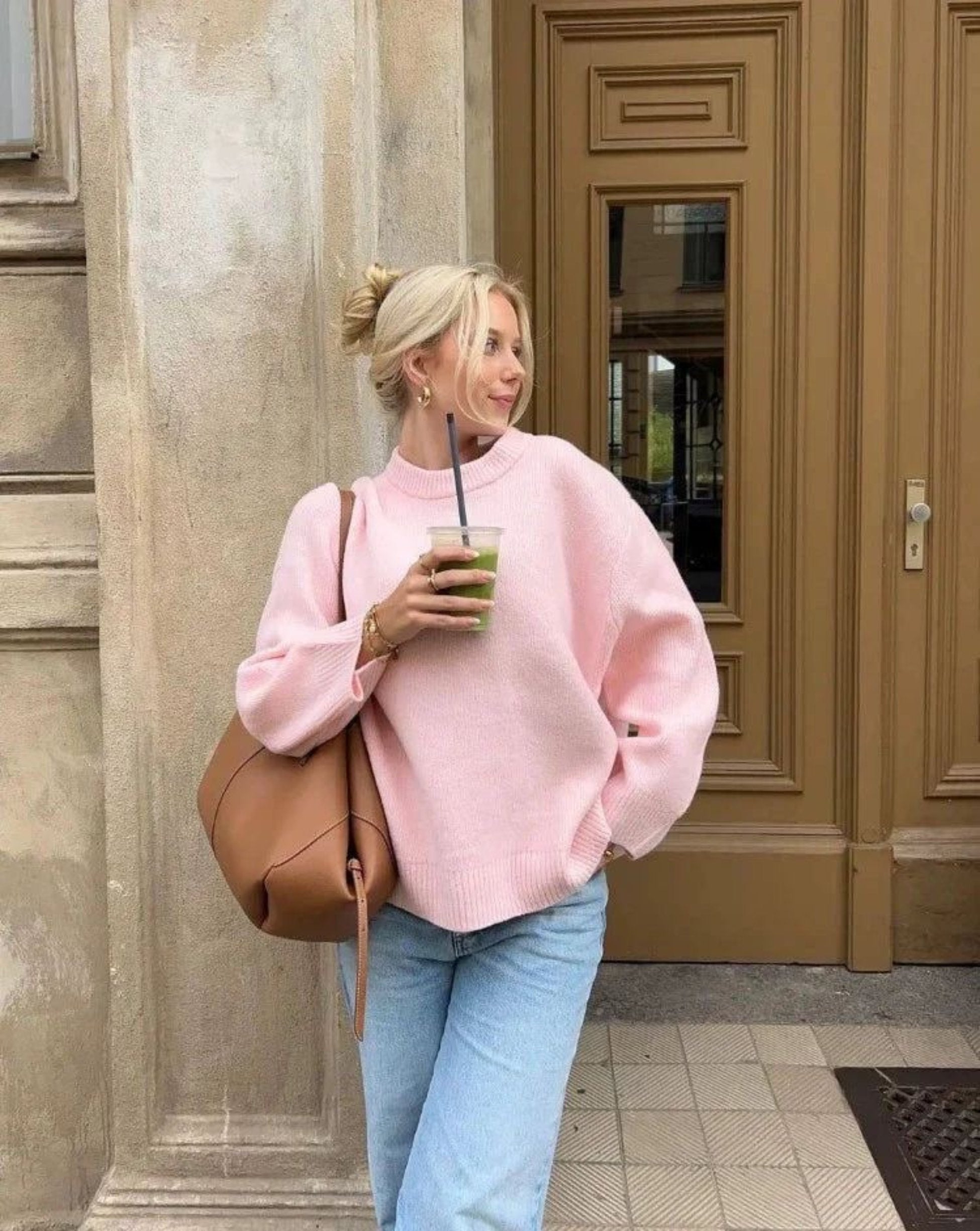 Blush Oversized Sweater