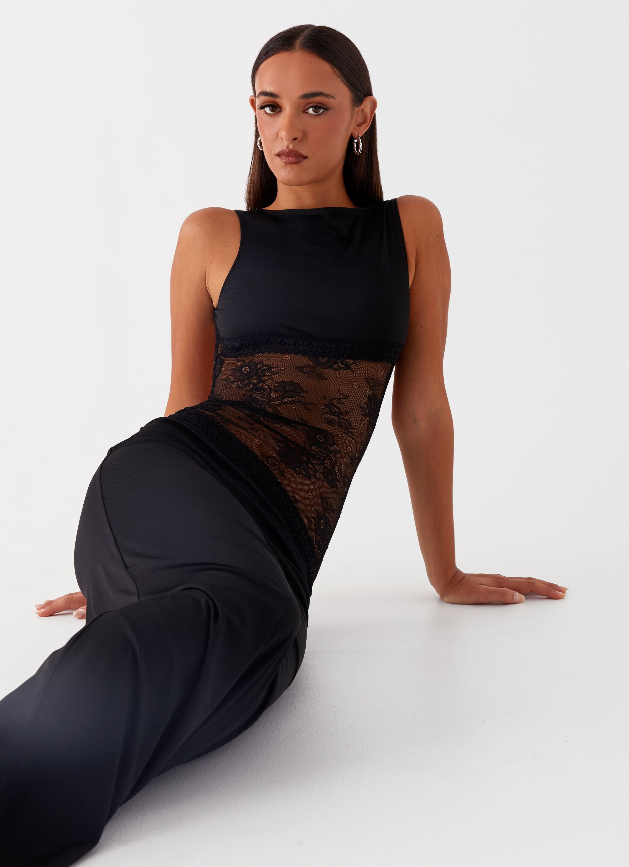 Ember Satin Maxi Dress