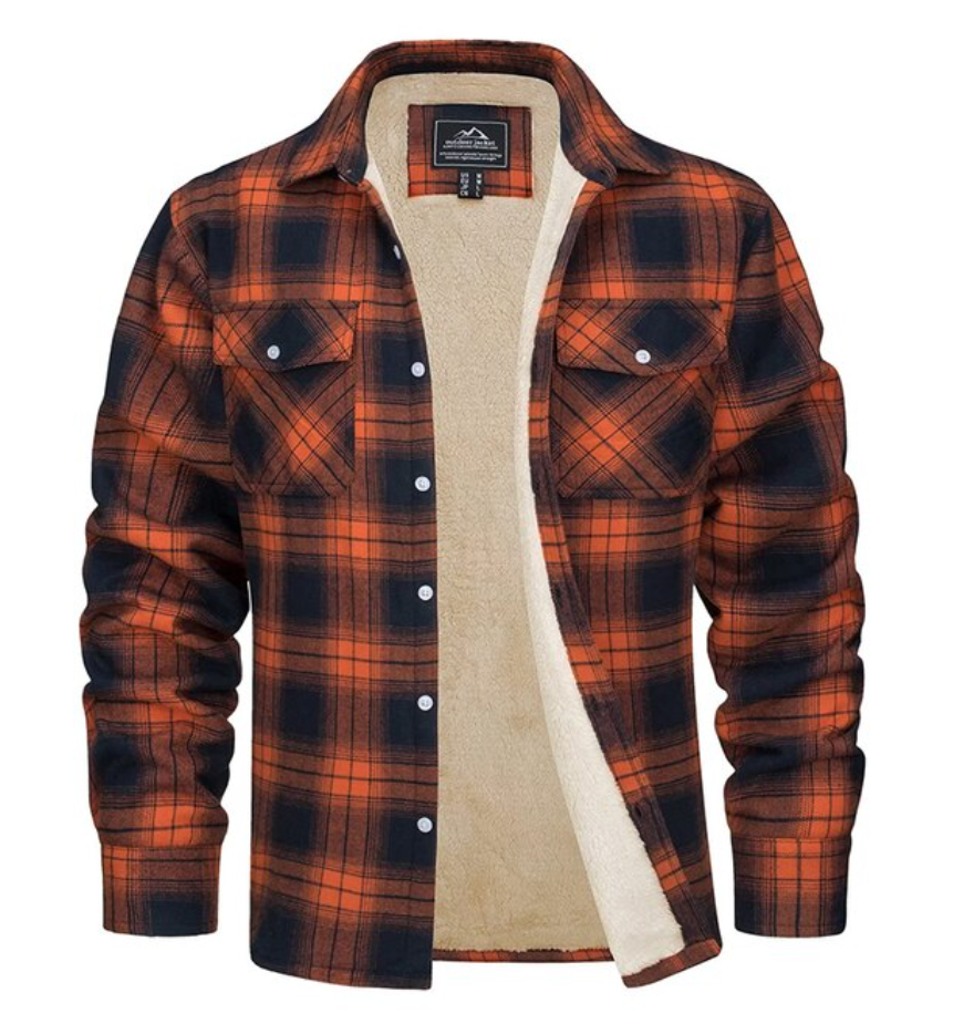 Sherpa Flannel Jacket