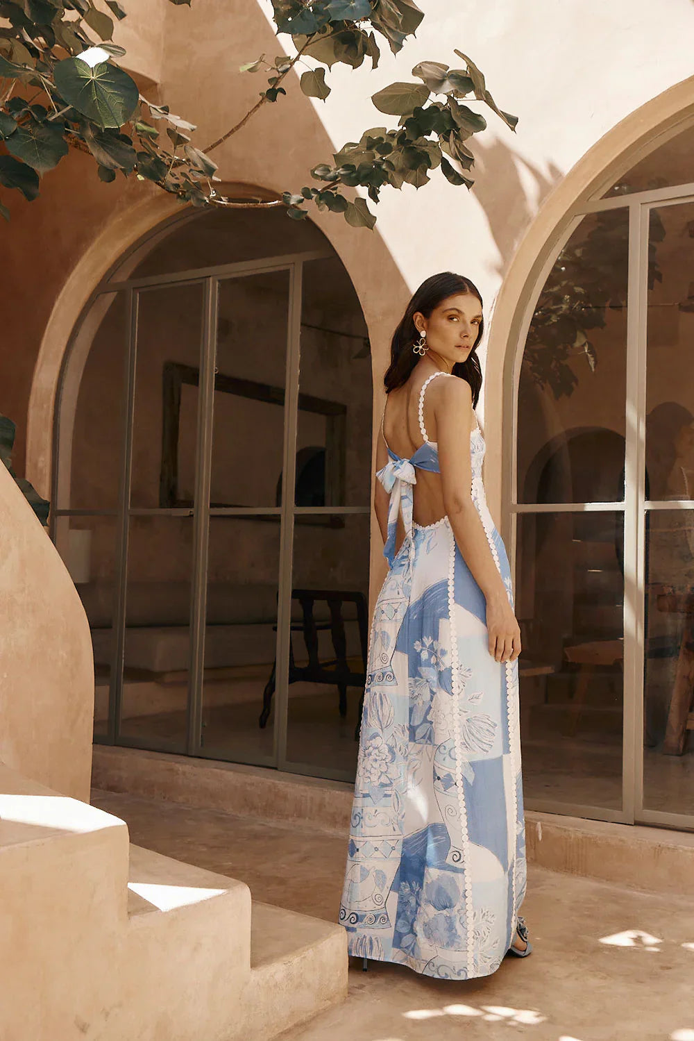 Mediterranean Maxi Dress